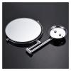 HSZQPBFR Wall-Mounted Makeup Mirror 8-inch Cosmetic Mirror Bathroom Wall Hanging Rotating Folding Vanity Mirror Double-Sided view 3