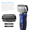 2024 Version ES8243AA WES9020PC/WES9020 Shaver Outer Foil and Inner Blade Combo Replacement for Panasonic WES9020PC/WES9020, for Panasonic ARC4 4-Blade Shaver ES8243AA view 3