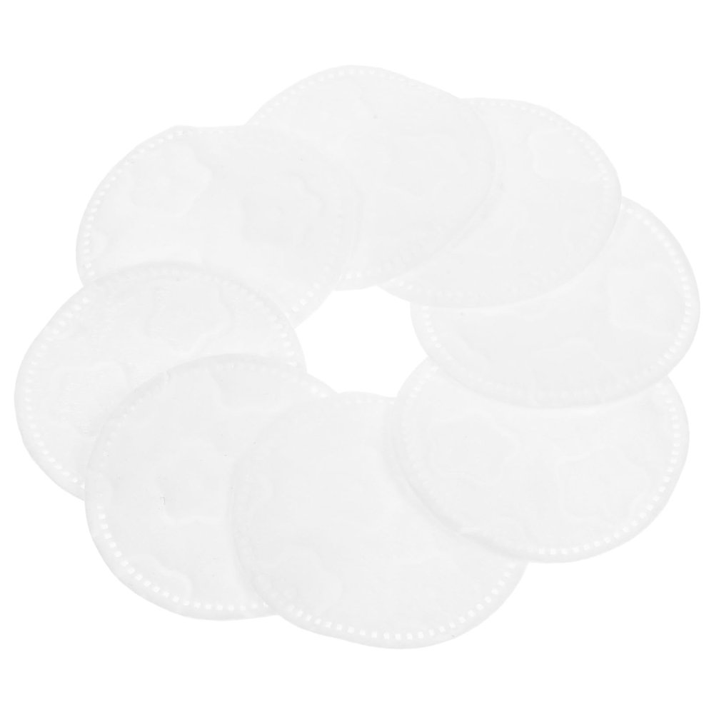 FRCOLOR 2pcs Cotton Rounds for Face Makeup Removal Pads Gentle Cleansing Exfoliating Facial Towels Multi-use Makeup Wipes