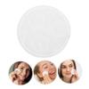 FRCOLOR 3pcs Facial Pads Cotton Makeup Remover Pads Cleansing Rounds Gentle Makeup Cleansing Exfoliating Rounds for Travel view 3