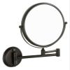 HSZQPBFR Cosmetic Vanity Mirror Black Retro European 8-inch Makeup Mirror 3 Times Magnification Telescopic Mirror view 1