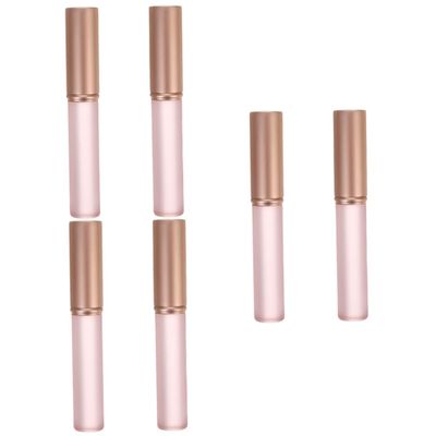 FRCOLOR 6pcs Makeup Brushes Portable Lip Brush Lipstick Applicator Travel Lip Gloss Applicators