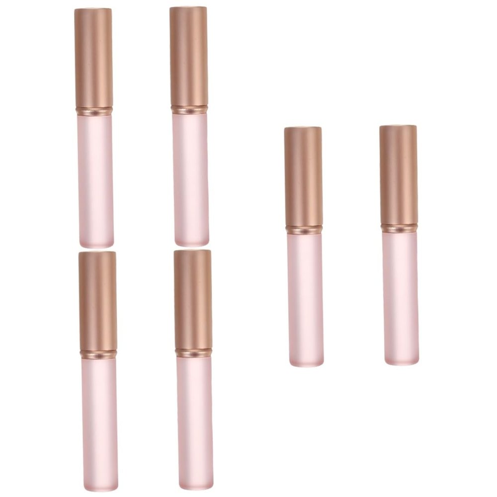 FRCOLOR 6pcs Makeup Brushes Portable Lip Brush Lipstick Applicator Travel Lip Gloss Applicators