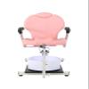 Eastmagic Reclining Pedicure Chair Station for Foot Bath Hydraulic Lift 360 Degrees Swivel Pedicure Chair w/Foot Basin, and Footrest, Pink Removable Headrest view 2