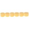 FRCOLOR 30pcs Facial Cleaning Sponge Natural Wood Pulp Makeup Removal Puff Gentle Skin Care Exfoliating Sponges for Makeup Removal for All Skin Types Yellow view 1