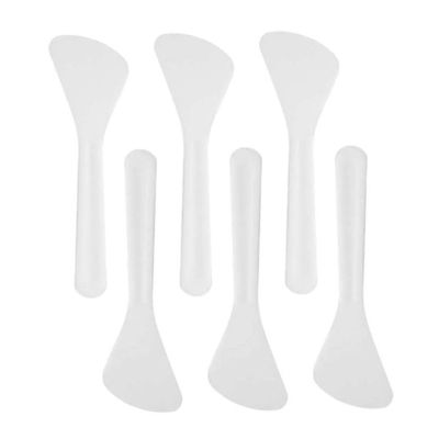 Cosmetic Spatulas Scoop Mini Face Cream Makeup Mixed Applicator Sticks Beauty Tool Kids 100PCS