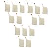 FRCOLOR 15pcs Exfoliating Soap Bag Drawstring Mesh Soap Holder for Bathing for Shower and Travel Bead Design view 1