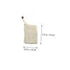 FRCOLOR 15pcs Exfoliating Soap Bag Drawstring Mesh Soap Holder for Bathing for Shower and Travel Bead Design view 2
