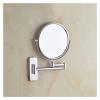 HSZQPBFR Cosmetic Vanity Mirror European Creative Makeup Mirror 8 Inch Bathroom Wall Hanging Double-Sided Folding Vanity Mirror view 3