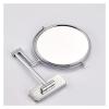HSZQPBFR Cosmetic Vanity Mirror European Creative Makeup Mirror 8 Inch Bathroom Wall Hanging Double-Sided Folding Vanity Mirror view 4