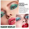 CAKAILA 9Colors Green Avocado Color Colorful Bright Eyeshadow Palette Makeup,Matte Sparkle Eye Shadow Palette Long Lasting Waterproof,Emerald Bright Eyeshadow Palette view 4