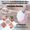 G.Liane Crystal Hair Eraser,Painless Nano Hair Remover Exfoliation,Gentle and Efficient Glass Hair Removal Device Without Waxing,Natural Epilator for Women and Men(Rose Pink) view 3