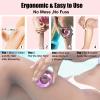 G.Liane Crystal Hair Eraser,Painless Nano Hair Remover Exfoliation,Gentle and Efficient Glass Hair Removal Device Without Waxing,Natural Epilator for Women and Men(Rose Pink) view 4