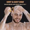 6D Electric Shaver Bald Head Shaver for Men,IPX7 Waterproof Wet/Dry Rotary Shaver Cordless Rechargeable Razor,6 in 1 Football-Shaped Razor Grooming Kit with Clippers Nose Trimmer Face Brush view 3