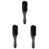 NOLITOY 3pcs Beard Brush for Men Nylon Bristles Facial Hair Styling Tool Portable Beard Cleaning Brush view 1