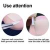 10Pcs White Ingrown Toenail Correction Strips Brace Kit, Ingrown Toenail Corrector Straightener Strips Recover Toenails Thick Pedicure Tool Toenail Straightener Strip for Men Women Foot Care Tool view 4