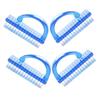 Beatifufu 4pcs Toenail Brush for Nail Cleaning Ergonomic Grip Compact Design for Suitable for Fingernails and Toenails for Home and Travel view 1