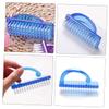 Beatifufu 4pcs Toenail Brush for Nail Cleaning Ergonomic Grip Compact Design for Suitable for Fingernails and Toenails for Home and Travel view 4