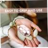 Beatifufu Jade Facial Roller Gua Sha Tool for Face Skincare Face Massage Roller for Women Portable Eye Care Massager view 4