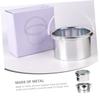 Beatifufu 2pcs Wax Warmer Inner Pot Compatible Replacement Container for Hair Removal Wax Melting Machines Pans Easy to Clean and Maintain view 2