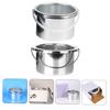 Beatifufu 2pcs Wax Warmer Inner Pot Compatible Replacement Container for Hair Removal Wax Melting Machines Pans Easy to Clean and Maintain view 3