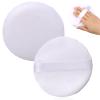 4 Inch Powder Puff, 2 PCS Ultra Soft Velour Setting Powder Puffs Washable Round Face Makeup Puff Large Beauty Blending Sponge Applicators Pads for Body Powder, Loose Powder, Bath Powder, Talcum Powder view 1
