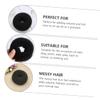 Beatifufu 15pcs Hair Bun Maker Donut Hair Styling Tool for Elegant Updos Includes Buns for Weddings Prom and Everyday Use view 3