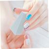FOMIYES 72pcs Gradient Nail Art Sponge Applicator Wedge Skin-friendly Multi-surface Manicure Tool for Fade Designs Safe Reliable Material for Sharing Friends view 2
