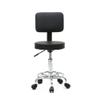 Adjustable Hydraulic Rolling Swivel Stool Chair with Cushion and Wheels, Rotating Stool Chair for Office Salon Tattoo Massage Facial Spa,Rolling Salon Stool Chair Black 13" L x 13" W x 37.4" H view 3