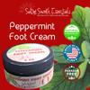 Peppermint Foot Cream - Relieves + Replenishes Dry Skin, Cooling Peppermint with Soothing Ultra-Moisturizing Shea + Cocoa Butters, Lanolin + Essentials oils (4 oz) view 4
