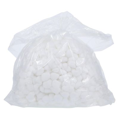 Henry Schein Reflective Shield Plus White Cotton Ball Non-Sterile Medium - Highly Absorbent Cotton Balls for Medical, Cosmetic, and Personal Care - 4000/CS