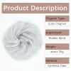 YUXING1205 Hair Piece Messy Bun Hair Piece Scrunchies for Women Elastic Band Synthetic Wavy Curly Chignon Ponytail Hair Extensions Thick Updo Hairpiece for Daily Wear Hair Buns (Color : M2-33) view 3
