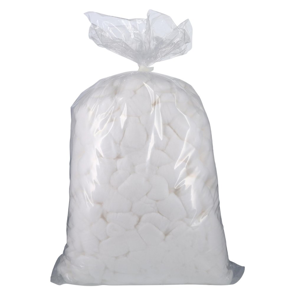Henry Schein Reflective Shield Plus White Cotton Ball Non-Sterile Large- Highly Absorbent Cotton Balls for Medical, Cosmetic, and Personal Care - 2000/CS