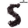 YUXING1205 Hair Piece Messy Bun Hair Piece 31.4inches Long Tousled Updo Fluffy Hair Bun Ponytail Extensions Wrap Around DIY Curly Long Hairpiece Bridal Hairstyle Hair Buns (Color : Medium brown) view 2