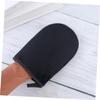 FRCOLOR 4pcs Self Tanning Applicators Soft and Comfortable Tanning Mitts for Even Application of Self Machine Washable for Streak Black view 3