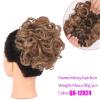 YUXING1205 Hair Piece Messy Bun Hair Piece Wave Curly Hair Buns Extension with Combs Synthetic Thick Chignon Hairpiece Clip in Ponytail Scrunchies Hair Pieces for Women Hair Buns (Color : 12H24) view 2
