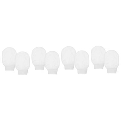 FRCOLOR 8pcs Exfoliating Bath Gloves Silk Shower Mittens Body Scrubbing Mitts for Women Gloves Skin Cleaning Supplies
