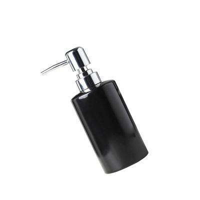 Amosfun 1pc Ceramic Travel Toiletry Bottle Pump Lotion Dispenser Portable Container for Shampoo Body Lotion Essential Oils