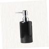 Amosfun 1pc Ceramic Travel Toiletry Bottle Pump Lotion Dispenser Portable Container for Shampoo Body Lotion Essential Oils view 2