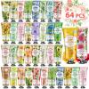 KONEUK 64 Pack Moisturizing Hand Cream Set, Christmas Gifts for Women, Bulk Hand Lotion Travel Size for Dry Cracked Hands, Mini Hand Cream for Mom Gifts, Stocking Stuffers, Thank You Gifts view 1