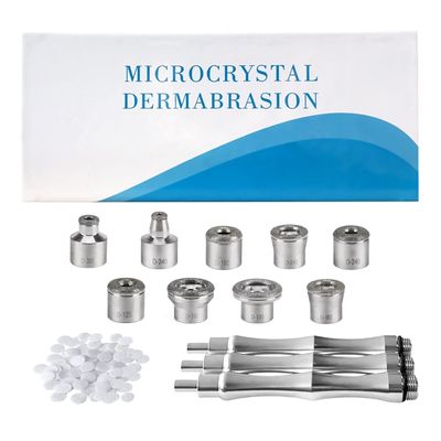 ZEIZOMZER Diamond Dermabrasion Head, Microdermabrasion Kit (9 Tips and 3 Wands and 1 Pack Filters), Facial Exfoliator Tool for Home