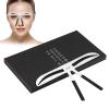 Permanent Eyebrow Ruler Eyebrow Measure Balance Extension Ruler, Three Point Positioning Design Eyebrow Shape Stencil (eyebrows) view 3