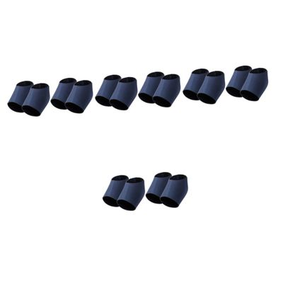 NOLITOY 8pairs Reusable Heel Socks Heel Elastic Cover Compact Foot Socks for Outdoor Use Comfortable Relief