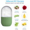 Talent Star Ice Face Roller,Food Grade Cooling Roller Silicone,Beauty Skin Care Massage Tools Massage Ice Roller for Eyes and Neck Care Brighten Skin, Eye Puffiness Treatment Green view 4