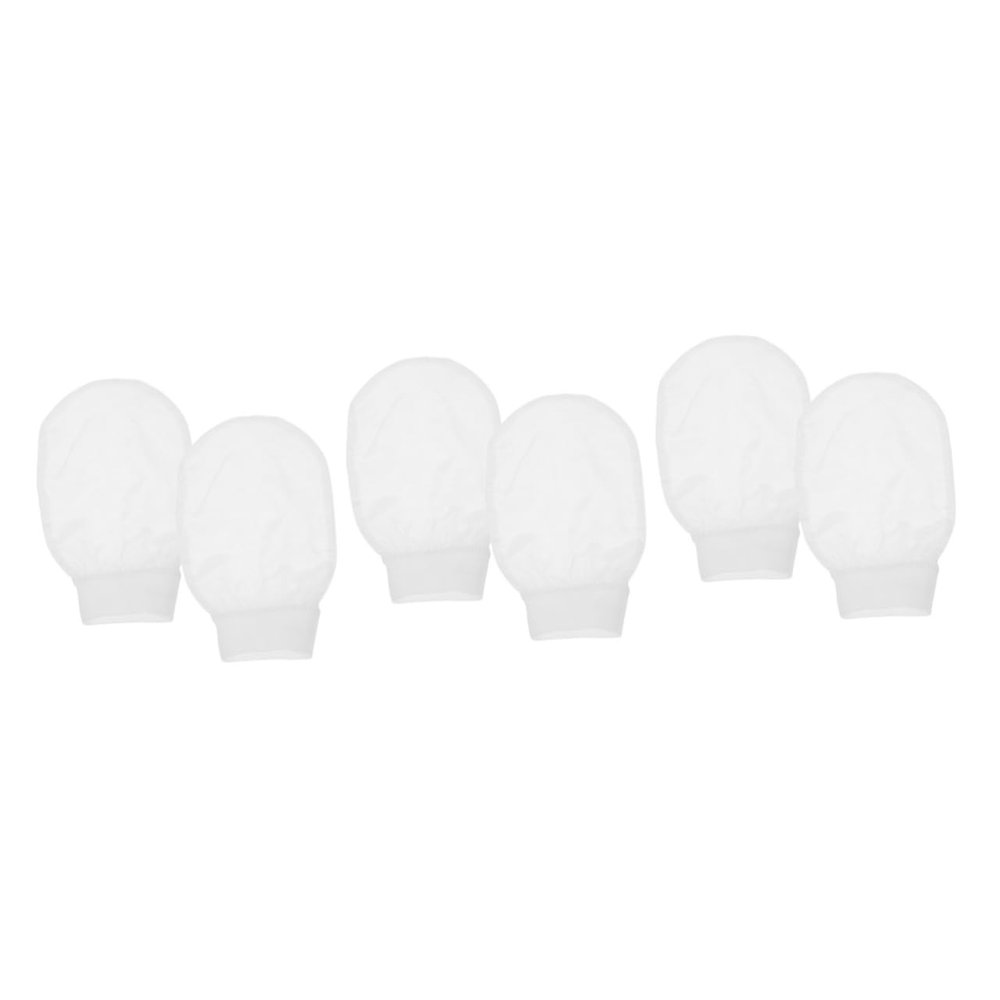 FRCOLOR 6pcs Skin Scrubbing Mittens Exfoliating Mittens for Bathing Reusable Bath Mitts Exfoliating Glove