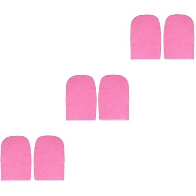 FOMIYES 3pairs Paraffin Wax Gloves Insulated Hand Treatment Mitts for Spa Heat Therapy for Nourishing Dry Hands and Maximizing Comfort