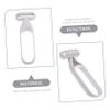 FOMIYES 5pcs Hair Remover Trimmer for Women Portable Body Razor for Armpits Legs and Arms Lightweight and Safe Manual Hair Removal Tool Gray view 3