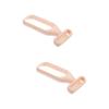 FOMIYES 2pcs Hair Remover Trimmer for Women Portable Manual Body Hair Razor Safe Gentle for Travel Sensitive Skin view 1