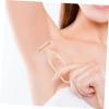 FOMIYES 2pcs Hair Remover Trimmer for Women Portable Manual Body Hair Razor Safe Gentle for Travel Sensitive Skin view 3