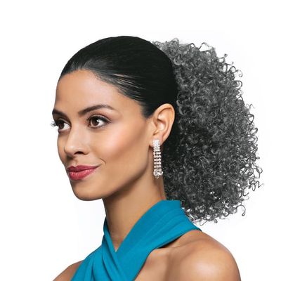 10" Length Drawstring Ponytail DS21 Color 44 - (2 Pack) Cheerleading Looser Spiral Curls Fusion Heat Friendly Synthetic Fiber Womens Lightweight Black Women Curly Cheer Bundle Hairloss Booklet
